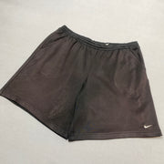 Washed Black Nike Dri-Fit Sport Shorts Women's XL