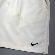 White Nike Sport Shorts Women's Medium