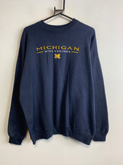 Vintage Navy Sweatshirt Men's Large