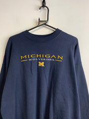 Vintage Navy Sweatshirt Men's Large