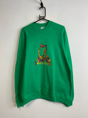 Vintage Green Sweatshirt Women's XL