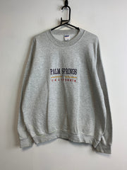 Vintage Grey Gildan Sweatshirt Men's XL