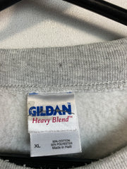 Vintage Grey Gildan Sweatshirt Men's XL