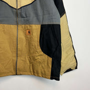 Reworked Multicolour Carhartt Workwear Jacket Men's Medium