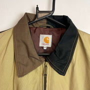 Reworked Multicolour Carhartt Workwear Jacket Men's Medium