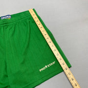 Green Pro Star Sport Shorts Women's Small