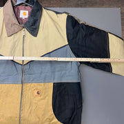 Reworked Multicolour Carhartt Workwear Jacket Men's Medium