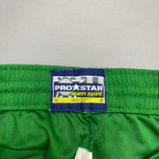 Green Pro Star Sport Shorts Women's Small