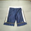 Nike Navy and White Sport Shorts Men's XXXL