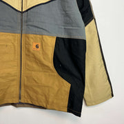 Reworked Multicolour Carhartt Workwear Jacket Men's Medium