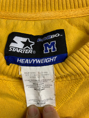 Yellow Starter Sweatshirt Men's Medium