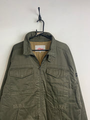 Olive Green S. Oliver Workwear Jacket Men's XXL