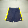 Vintage 90s Navy and Yellow Nike Sport Shorts Men's Medium