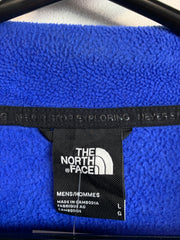 Black and Blue North Face Denali Fleece Men's Large