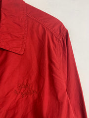 Red Schott Shacket Men's Large