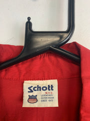 Red Schott Shacket Men's Large