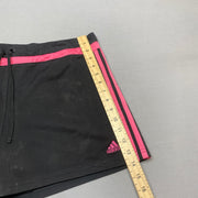 Black and Pink Adidas Sport Shorts Women's Large