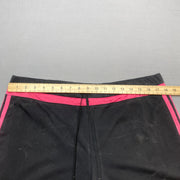 Black and Pink Adidas Sport Shorts Women's Large