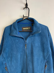 Blue Timberland Fleece Jacket Men's Large