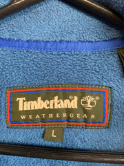 Blue Timberland Fleece Jacket Men's Large