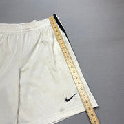 White Nike Sport Shorts Men's Medium