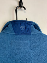 Blue Timberland Fleece Jacket Men's Large