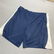 Navy and White Reebok Sport Shorts Men's XL