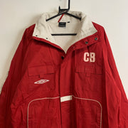 Red Umbro Jacket Men's Large