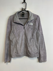 Silver North Face Fleece Women's Medium