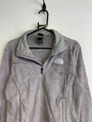 Silver North Face Fleece Women's Medium