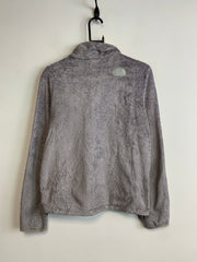 Silver North Face Fleece Women's Medium