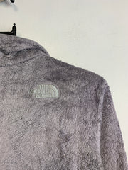 Silver North Face Fleece Women's Medium