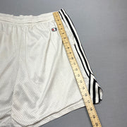 White Champion Sport Shorts Men's Large