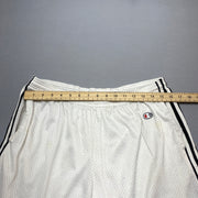 White Champion Sport Shorts Men's Large