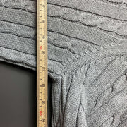 Grey Chaps Ralph Lauren Knit Jumper Crewneck Large