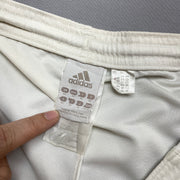 00s White Adidas Sport Shorts Men's Medium