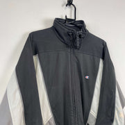 Black and Grey Champion Soft Shell Jacket Men's Large