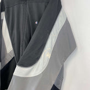 Black and Grey Champion Soft Shell Jacket Men's Large