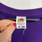 Vintage Purple Fruit of the Loom Sweatshirt