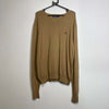 Brown Polo Ralph Lauren V-Neck Knitwear Sweater 2XL