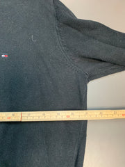 Black Tommy Hilfiger V-neck Jumper Men's Small