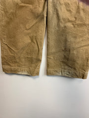 Brown Polo Gold Corduroy Trousers W36