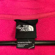 Black and Pink North Face Fleece Women's Large