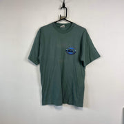 Vintage Turquoise Quiksilver T-Shirt Men's Small