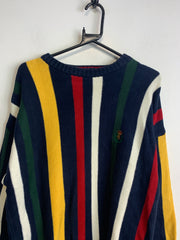 Multi-colour CHAPS Crew-neck Jumper Men's Large