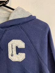 Navy Champion Hoodie Men's Medium