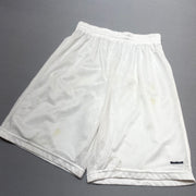 White Reebok Sport Shorts Women's Large