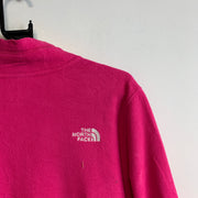 Black and Pink North Face Fleece Women's Large