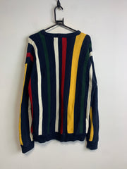 Multi-colour CHAPS Crew-neck Jumper Men's Large