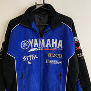 Black and Blue Yamaha Fleece Men's Medium